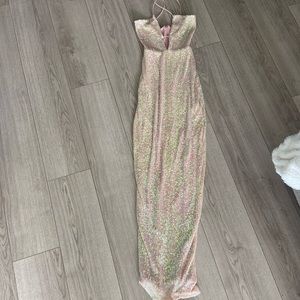 Maxi sequin dress